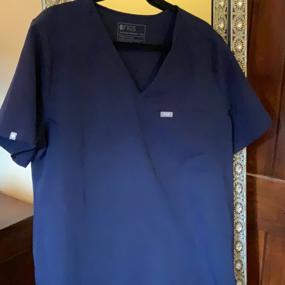 - FIGS scrub top